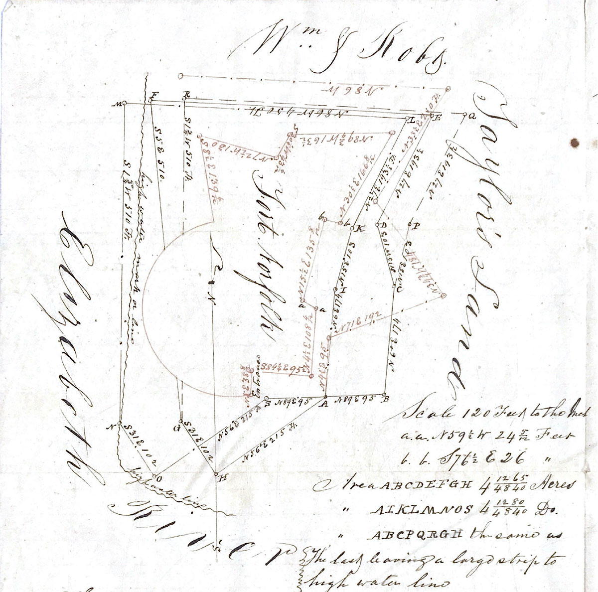  Fort Norfolk survey 1843
